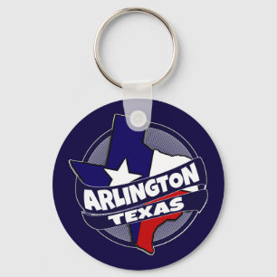 Porte-clés Porte - clé d'éclat de drapeau d'Arlington le