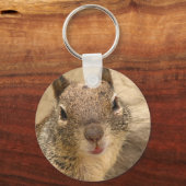 Porte-clés Porte - clé d'écureuil souriant (Recto)