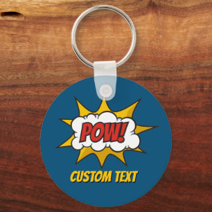 Porte-clés Porte - clé d'effet sonore de bande dessinée