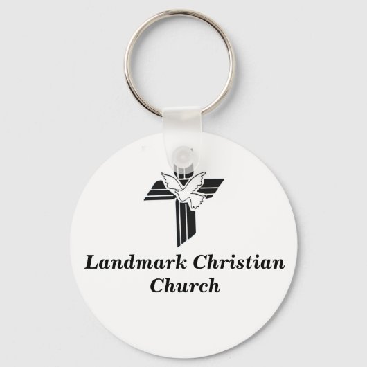 Porte-clés porte - clé d'église (Recto)