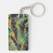 Porte-clés Porte - clé d'émeraude et d'or (03) (Dos)