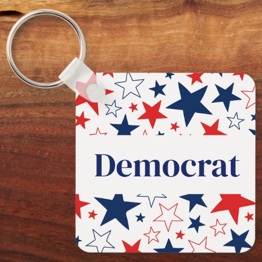 Porte-clés Porte - clé démocrate (Recto)