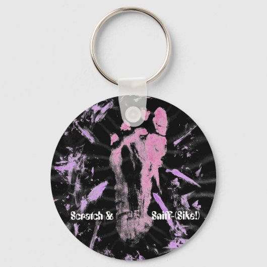 Porte-clés Porte - clé d'empreinte (Recto)