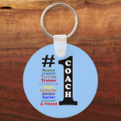 Porte-clés porte - clé d'entraîneurs #1 (Recto)