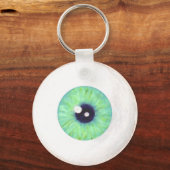 Porte-clés Porte - clé déplaisant Green Eyeball (Recto)