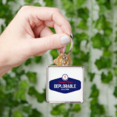 Porte-clés porte - clé déplorable d'atout (main)