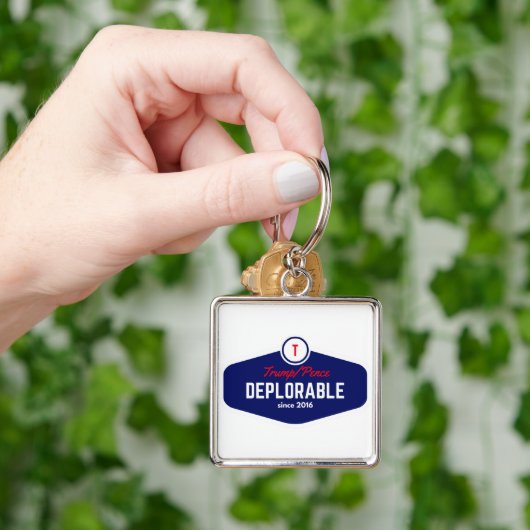 Porte-clés porte - clé déplorable d'atout (main)