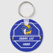 Porte-clés Porte - clé d'équipe de volley-ball (Recto)