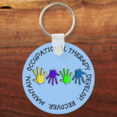 Porte-clés Porte - clé d'ergothérapeute (Recto)