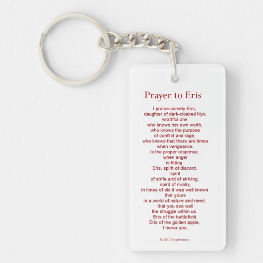 Porte-clés Porte - clé d'Eris (Discordia) (Devant)