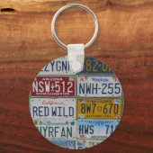 Porte-clés Porte - clé des amateurs de plaques de licence (Recto)