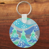 Porte-clés Porte - clé des arbres d'hiver (Recto)