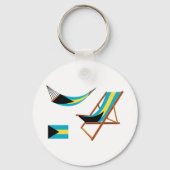 Porte-clés Porte - clé des Bahamas (Recto)