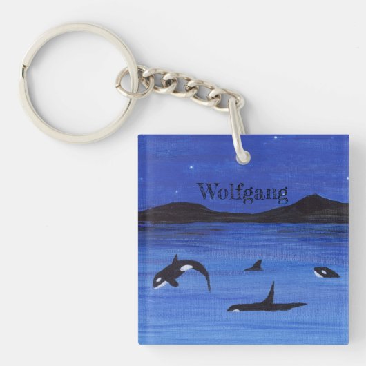 Porte-clés Porte - clé des baleines tueuses (Devant)