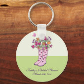 Porte-clés Porte - clé des bottes de pluie (Recto)