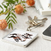 Porte-clés Porte - clé des Chevaux sauvages (Côté)