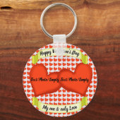 Porte-clés Porte - clé des Coeurs d'amour (Recto)