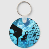 Porte-clés Porte - clé des danseuses silhouettes (Verso)