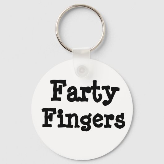 Porte-clés Porte - clé des doigts farty (Recto)