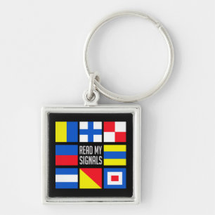 Porte-clés Porte - clé des drapeaux maritimes