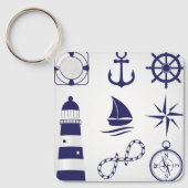 Porte-clés Porte - clé des éléments marins (Recto)