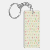 Porte-clés Porte - clé des étoiles rétro (Devant gauche)