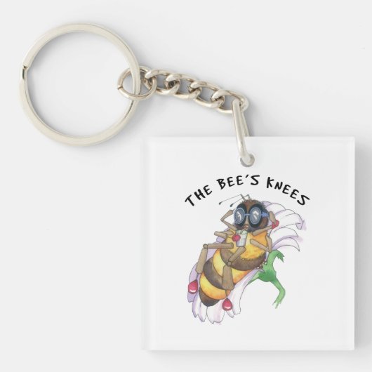 Porte-clés Porte - clé des genoux de l'abeille (Devant)