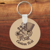 Porte-clés Porte - clé des icônes Rebetiko (Recto)