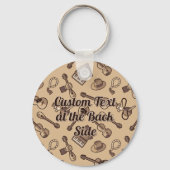 Porte-clés Porte - clé des icônes Rebetiko (Verso)