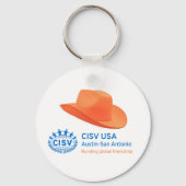 Porte-clés Porte - clé des limites CISV d'Austin (Verso)