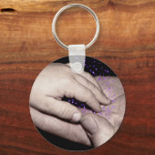 Porte-clés porte - clé des mains de guérison (Recto)