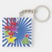 Porte-clés Porte - clé des ornements de Noël (Dos)