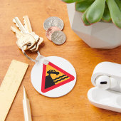 Porte-clés Porte - clé des panneaux de signalisation de la ro