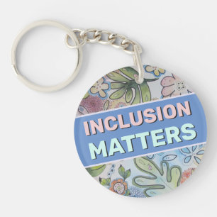 Porte-clés Porte - clé des questions d'inclusion