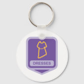 Porte-clés Porte - clé des robes (Recto)