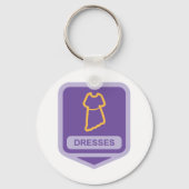 Porte-clés Porte - clé des robes (Verso)