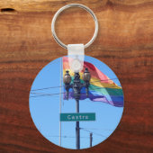 Porte-clés Porte - clé des signes de la rue Castro San Franci (Recto)