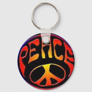Porte-clés Porte - clé des signes de paix