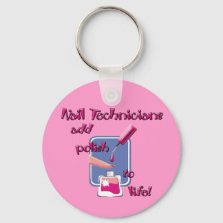 Porte-clés Porte - clé des techniciens de ongles