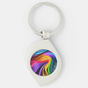 Porte-clés Porte - clé des tourbillons psychédéliques