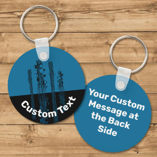 Porte-clés Porte - clé des tours de communication