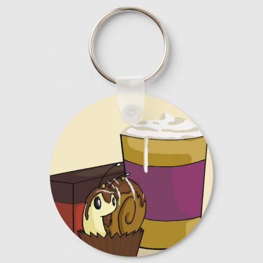 Porte-clés Porte - clé d'escargot de truffe (Recto)