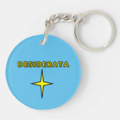 Porte-clés Porte - clé Desiderata (Dos)