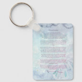 Porte-clés Porte - clé Desiderata (Recto)