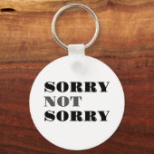 Porte-clés Porte - clé Désolé (Recto)