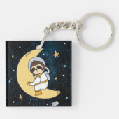 Porte-clés Porte - clé d'espace mignon (Dos)