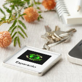 Porte-clés Porte - clé d'espéranto (Côté)