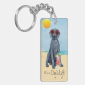 Porte-clés Porte - clé d'été Great Dane (Devant gauche)