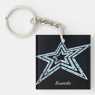 Porte-clés Porte - clé d'étoile de Roanoke