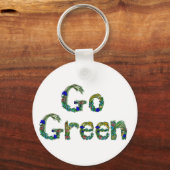 Porte-clés Porte - clé devenez écolo (Recto)